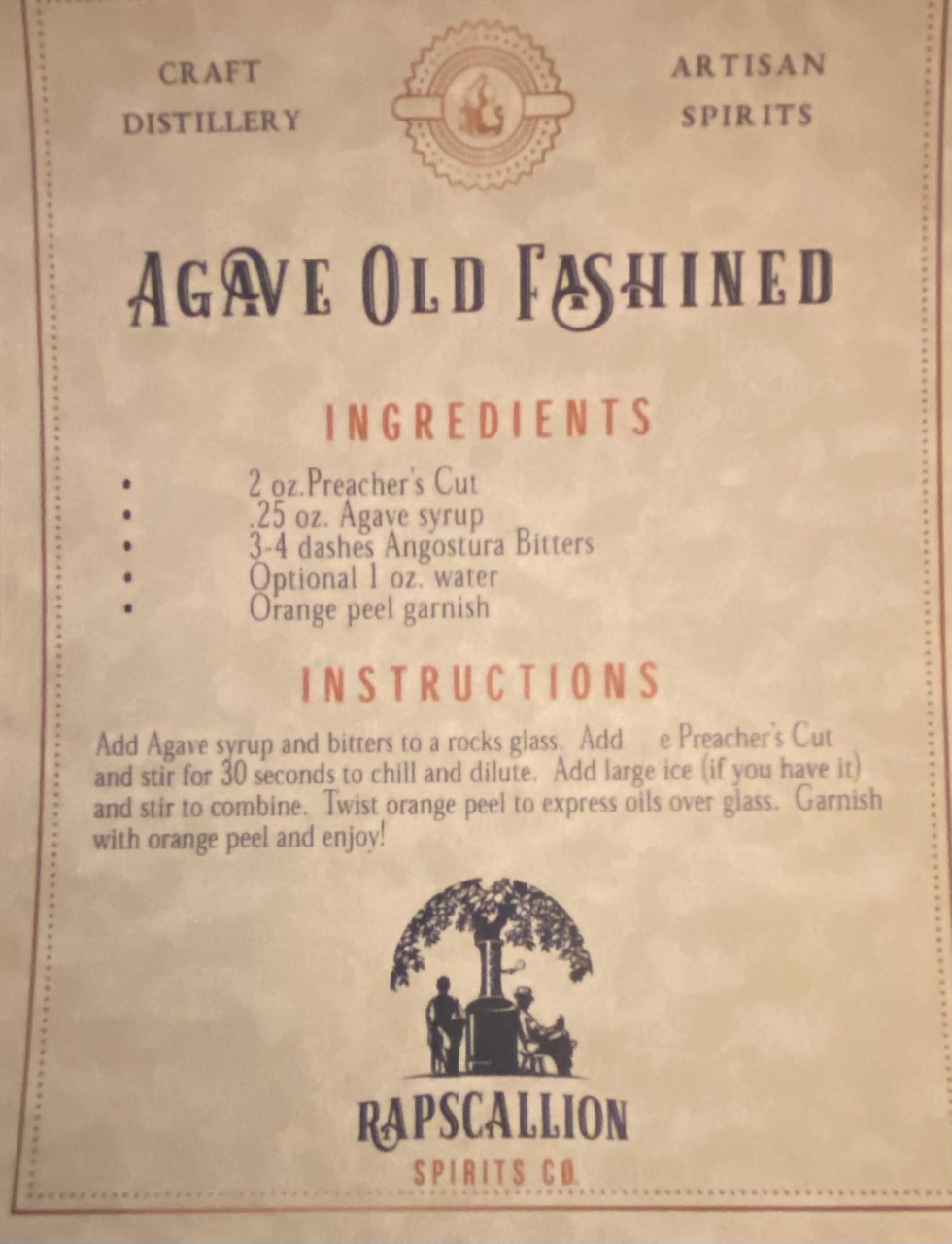 Agave Old Fashioned Recipe
